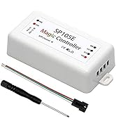 RGBZONE SP105E Bluetooth LED Controller, Smart APP Control, Music Sync for WS2811 WS2812B WS2815 ...