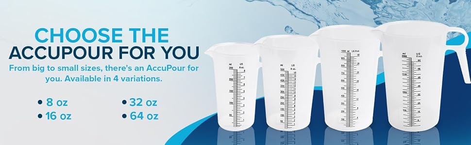 Measuring pitcher, measuring cup