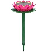 Respicefinem Buddhist Solar Lotus Speaker Buddha Player Portable Music Player Flower Solar Energy...