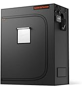 Spider Farmer 4x2 Grow Tent Pro-Grade, 48"x24"x60", with Observation Window and Floor Tray, 1680D...