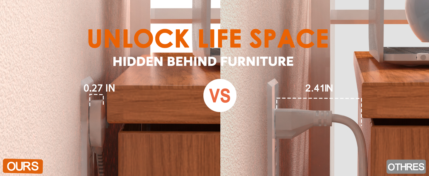 2 prong to 3 prong power strip