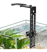 hygger Aquarium Light Clip Holder (for HG-978) (1), Aquarium Fish Tank Light Riser/Holder/Bracket...