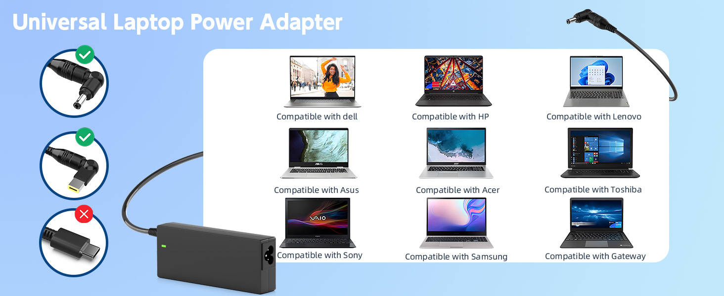 Universal Laptop Power Adapter