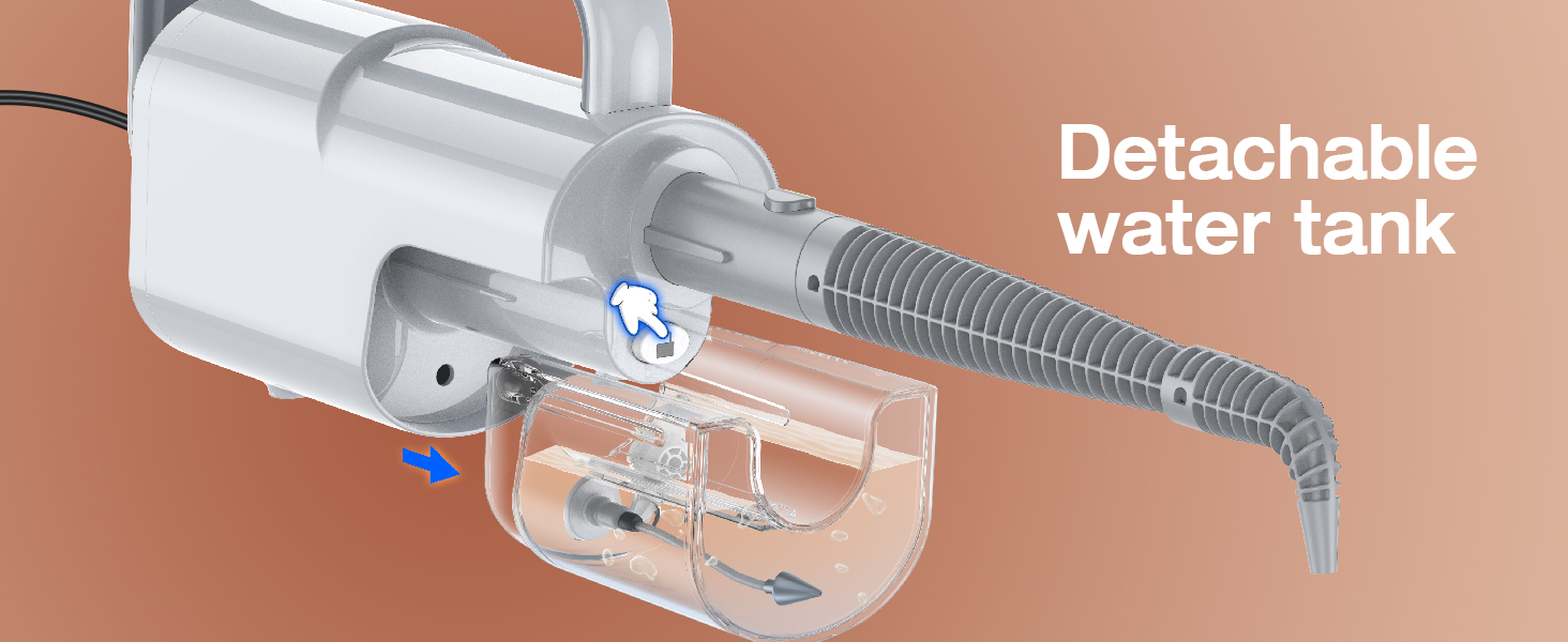 ScrubWiz Steam mop cleaner