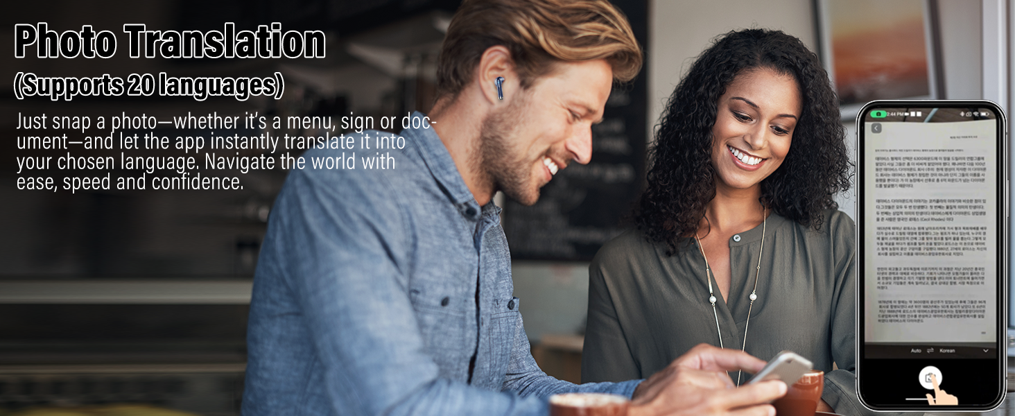 Bluetooth Translator Earbuds