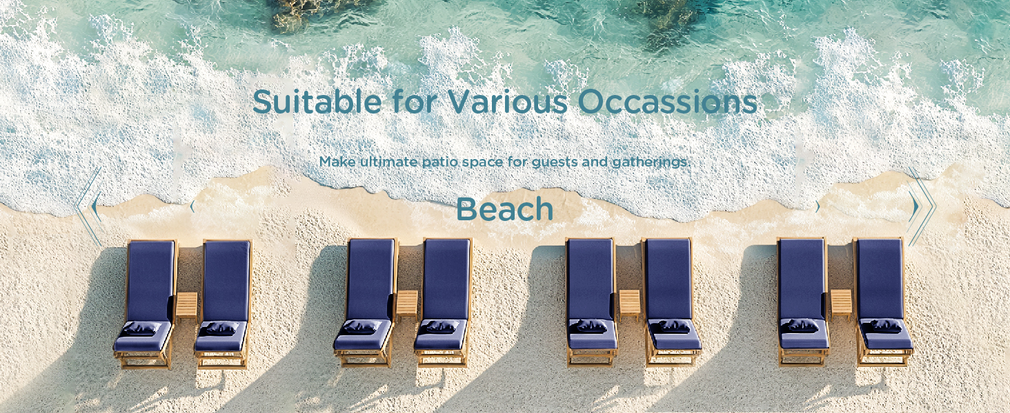 Codi-Outdoor-Chaise-Lounge Chair-Cushion-Waterproof-for-Patio-Furniture