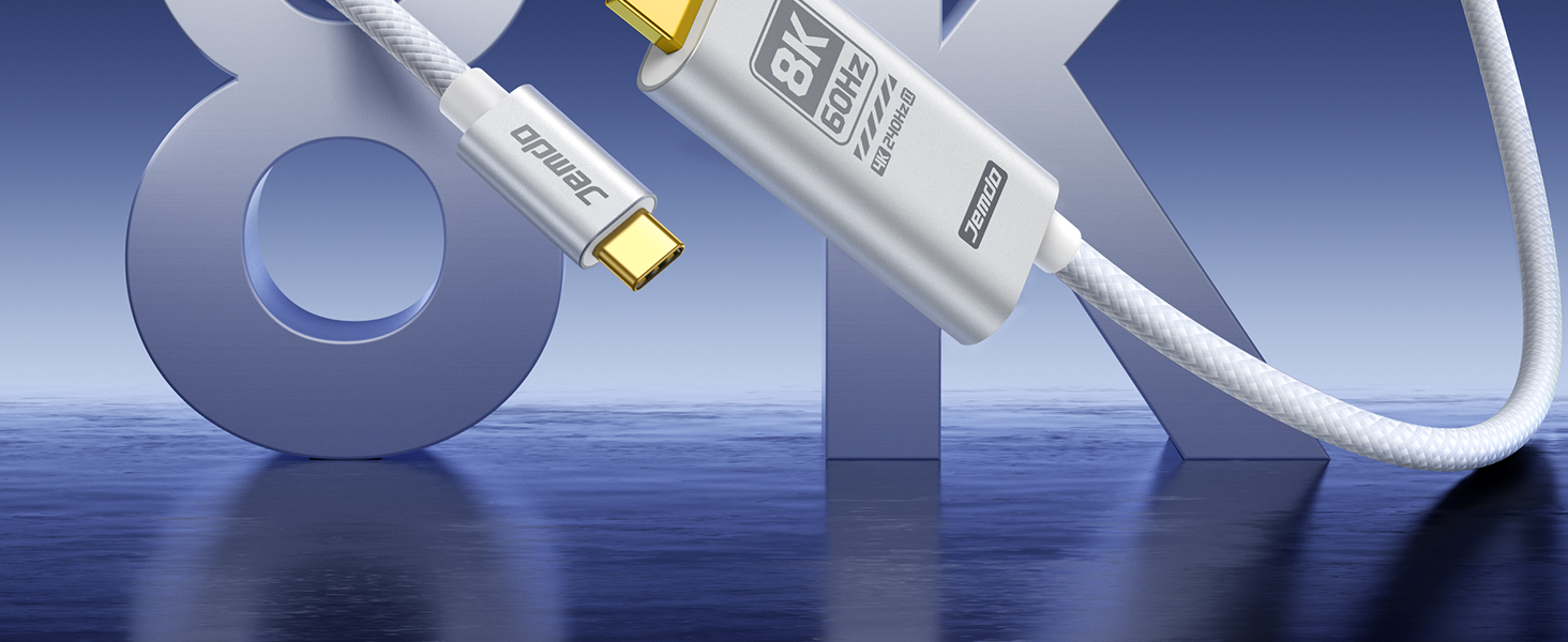 JEMDO Switch 2 (22.2.0) Dock HDMI Cable 8K@60Hz