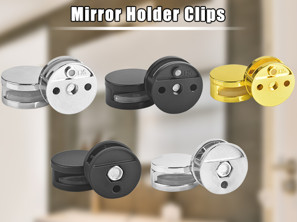 Upgraded 3-5mm Frameless Mirror Mounting