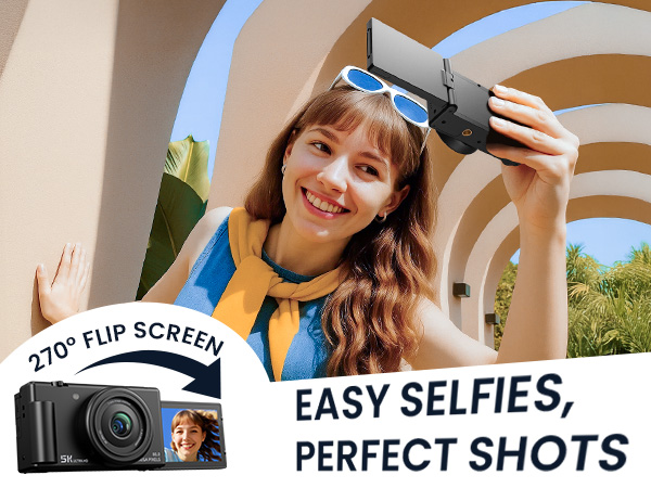 True 5K Digital Camera for Photography