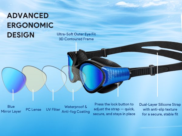 adult swimming goggles