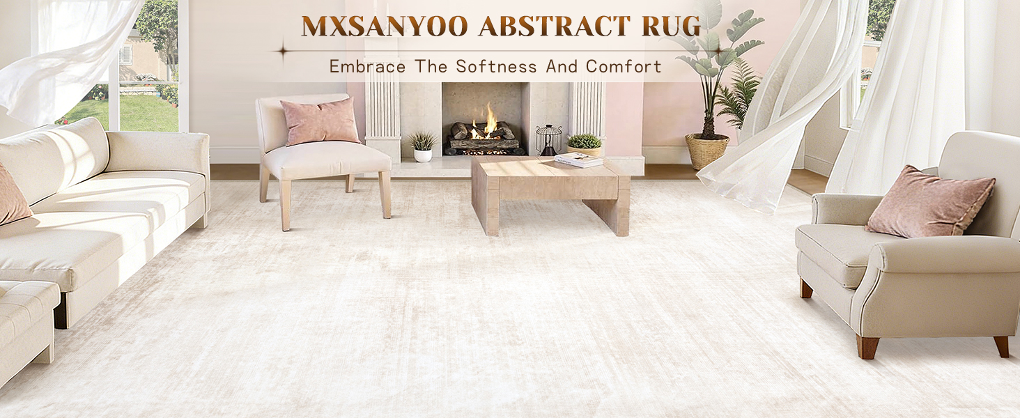 MXSANYOO Rug For Living Room