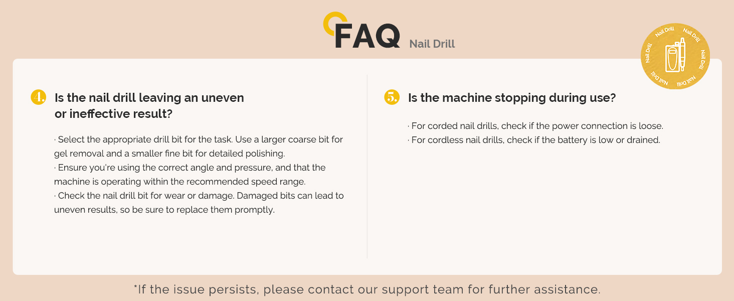 MelodySusie Electric Nail Drill