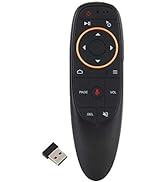 Air Mouse Remote Control, 2.4 GHz Wireless Voice Remote Control with IR Learning, Wireless Connec...
