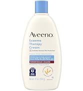 Aveeno Eczema Therapy Daily Moisturizing Body Cream for Sensitive Skin, Soothing Eczema Cream for...