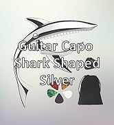 Rrayia Guitar Capo Shark Capo for Acoustic and Electric Guitar,Ukulele with Good Hand Feeling, No...