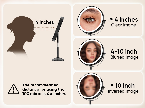 10x lighted magnifying mirror 10x magnifying mirror with light lighted magnifying makeup mirror
