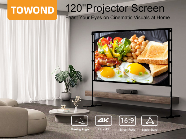 Projector Screen with Stand