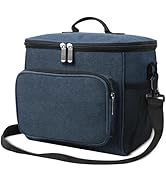 TIECHI Lunch Bag, 12L Insulated Lunch Bag with Adjustable Shoulder Strap, Lunch Box with Upgraded...
