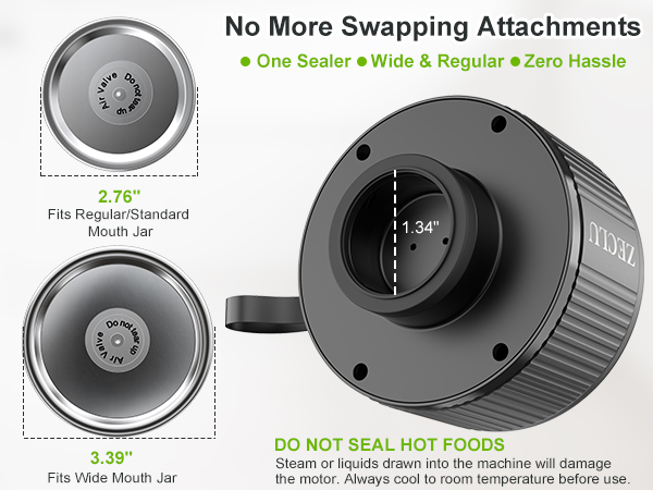 Electric Mason Jar Vacuum Sealer Kit
