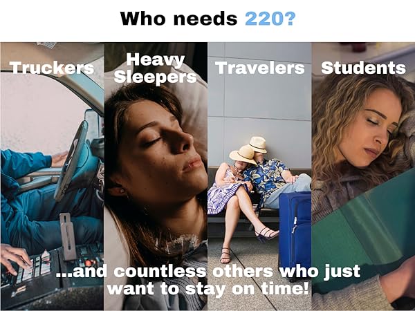 Who needs Screaming Meani 220? Truckers, Heavy Sleepers, Students and more!