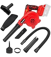 BYCZONE Cordless Leaf Blower for Milwaukee M18 Battery,2-in-1 Handle Electric Blower + Vacuum Cle...
