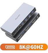 2 in 1 Out DP 1.4 KVM Switch