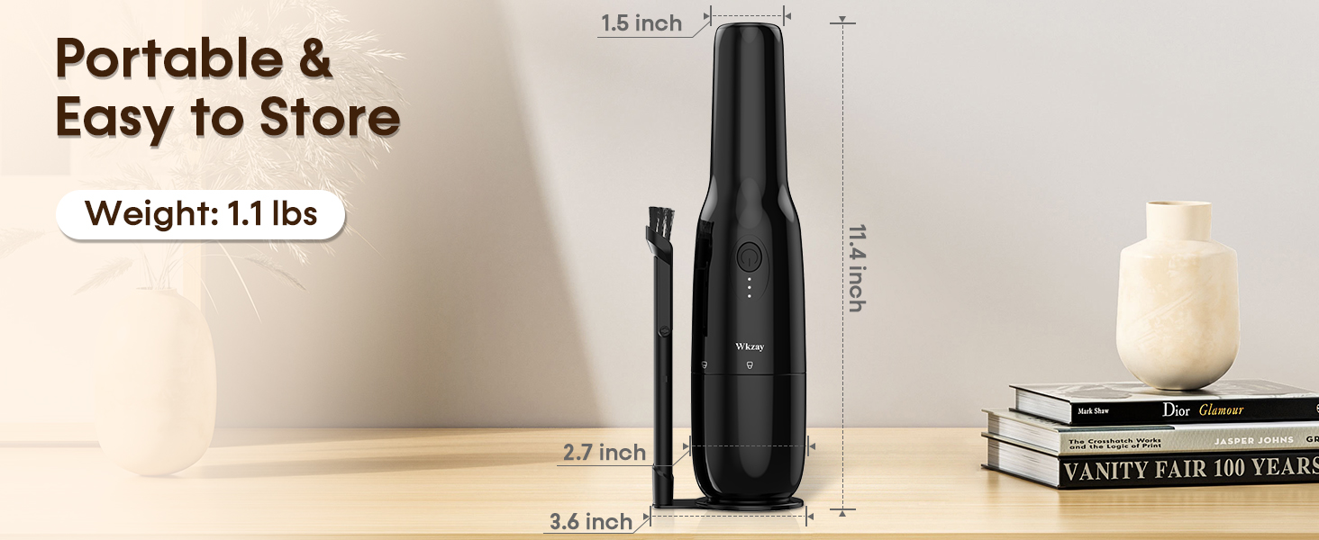small vacuum