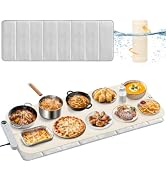 Homelove Warming Mat for Food - Electric Warming Tray with 7-Level Temp Settings &amp; 6 Hours Timer,...