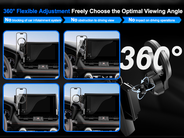 phone car holder magnetic rav4