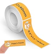 Thermal Labels DETONGER 1/2 Width Compatible Tape Refills Label Stickers Film Coatedfor Label Mak...