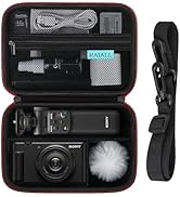 RAIALL Camera Case for Sony ZV-1F/ZV-1/ZV-1 II Digital Camera, Vlogging Camera Hard Carrying Case...