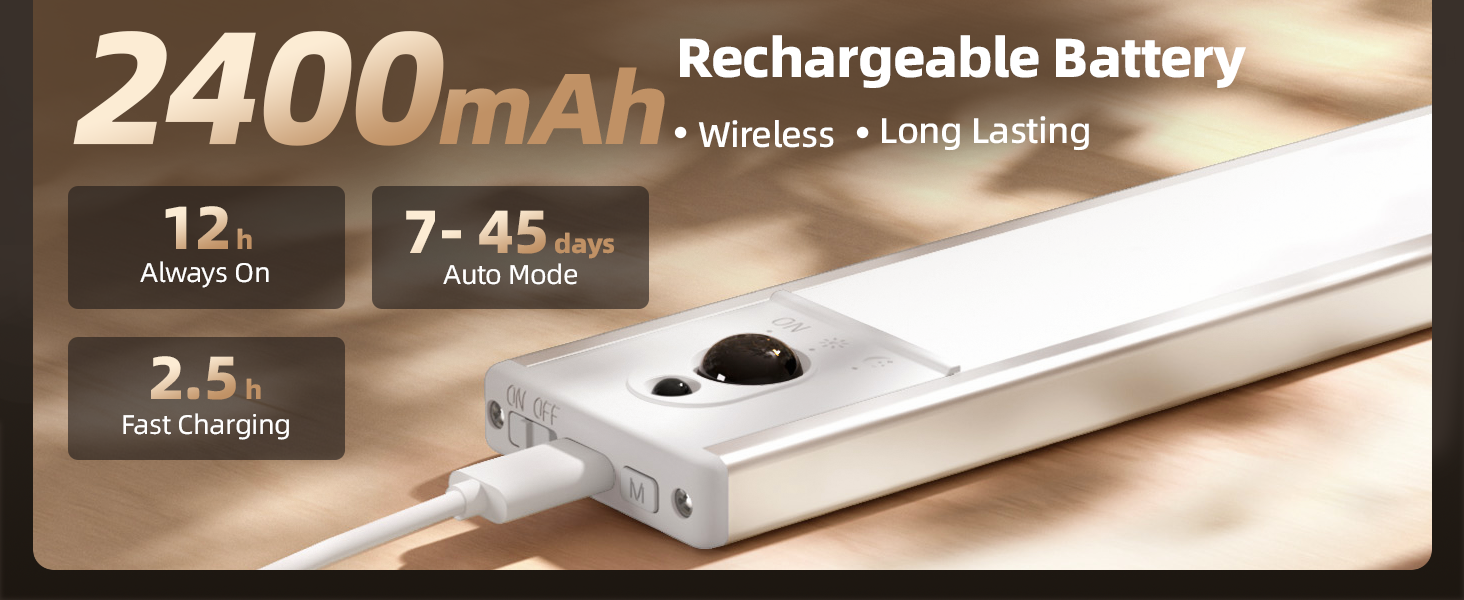 Rechargeable Under Cabinet Lighting