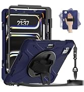 Batianda Case for iPad Pro 13-inch 2025 M5 2024 M4 Chip Heavy Duty Rugged Durability Silicone Tab...