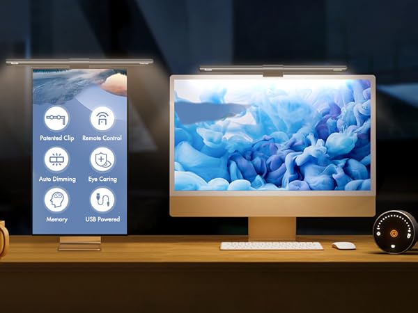 monitor light bar computer