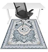 Office Chair Mat for Hardwood Floor &amp; Tile Floor,36"X 48" Heavy Duty Desk Chair Mat for Hard Floo...
