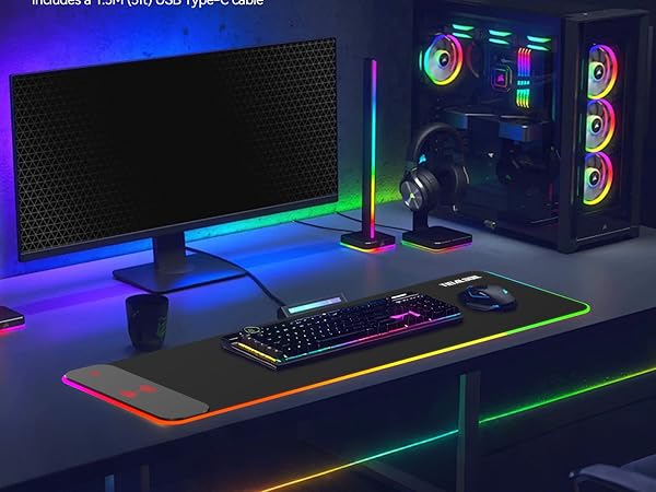 wireless charging mouse pad