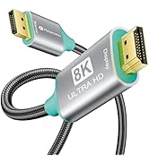 Reborn DisplayPort to HDMI 8K Cable 