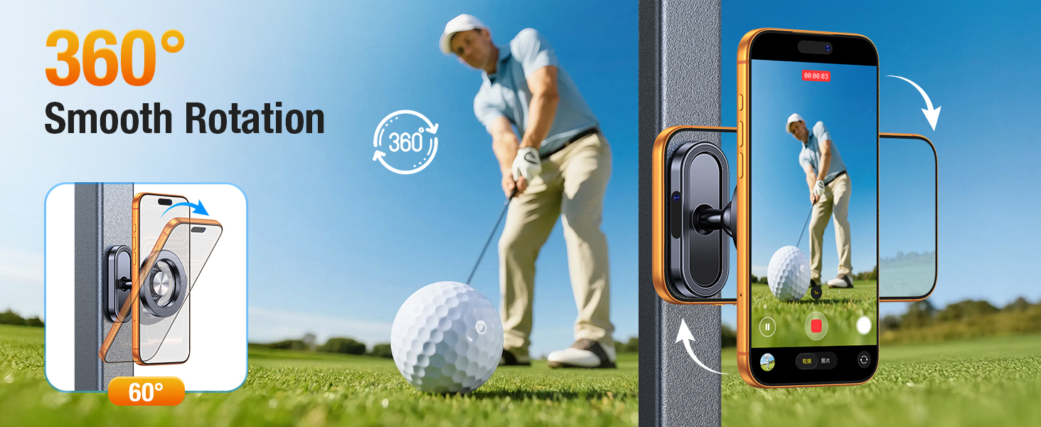 Golf Cart Phone Holder for MagSafe