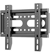 GLWIXY TV Wall Mount Bracket Fixed for 14-42 Inch Flat Screen TVs &amp; Monitors Up to 55lbs, Low Pro...
