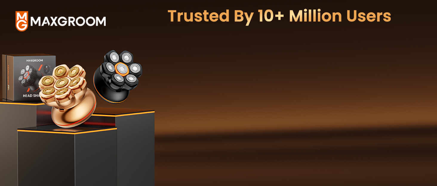 7D head shaver for bald men