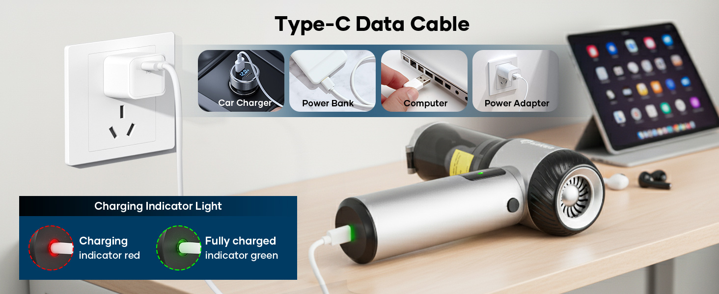 20000PA Suction with Upgraded Motor