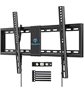 PERLESMITH UL Listed TV Mount for Most 37-85 inch TV, Universal Tilt TV Wall Mount Fits 16”- 24” ...