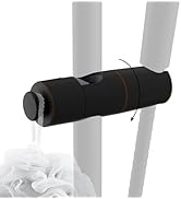 Hibbent Adjustable Shower Head Holder for Slide Bar, Universal 18-25mm Handheld Showerhead Bracke...