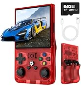 R36MAX Retro Handheld Game Console, Retro Gaming Console with 64G Built-in 18000+ Classic Games, ...