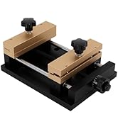 Metal Sheet Cutting Holder, Copper Brass Foil Gold Foil Silver Foil Holder, 0.28in Depth Thin Pap...