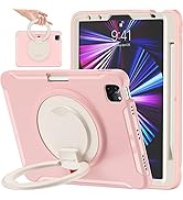 BATYUE Case for iPad Air 11-inch M3 (2025)/M2 (2024), iPad Air 5th/4th 10.9-inch (2022/2020), iPa...