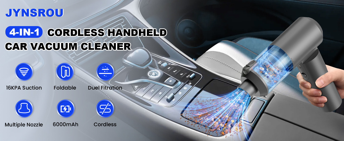 Arify Pro Car Vacuum Portable Cordless