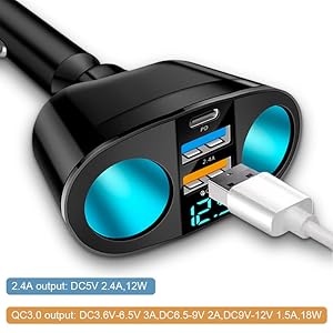 usb c car charger