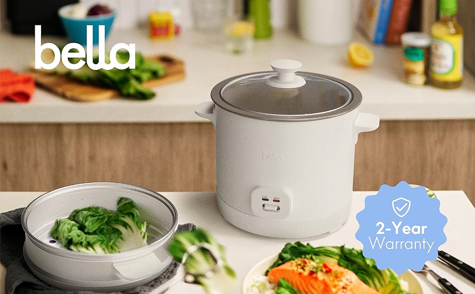 bella 16 Cup Rice Cooker, Oatmilk