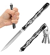 5.5" Knife - Small Black Knife - Japanese Utility - Sharp Knives - Letter and Envelope Opener - P...